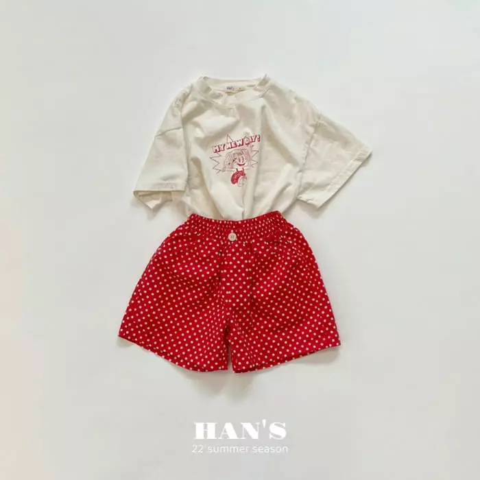 Han's - Korean Children Fashion - #kidsshorts - Kid Tee - 12