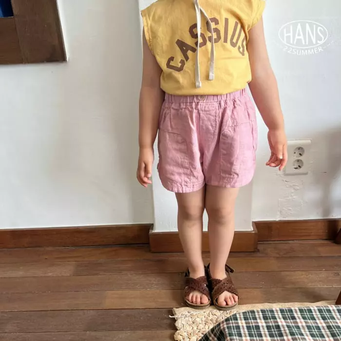 Han's - Korean Children Fashion - #kidsstore - Day Linen Shorts - 8