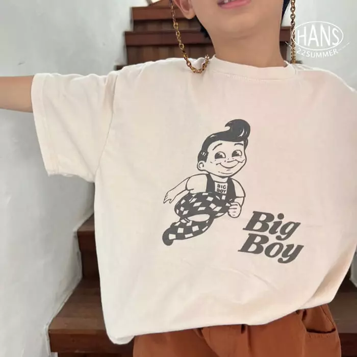 Han's - Korean Children Fashion - #littlefashionista - Big Boy Tee - 7