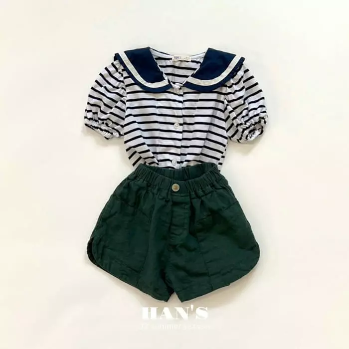 Han's - Korean Children Fashion - #magicofchildhood - Day Linen Shorts - 12
