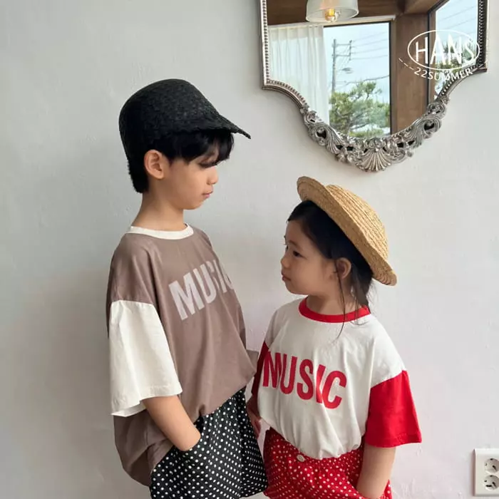 Han's - Korean Children Fashion - #magicofchildhood - Music Tee - 6
