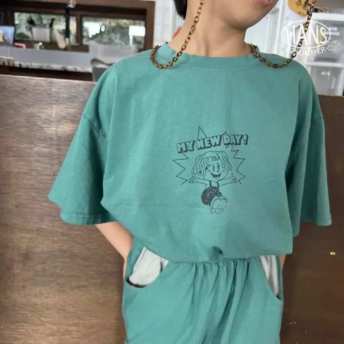 Han's - Korean Children Fashion - #magicofchildhood - Kid Tee - 4