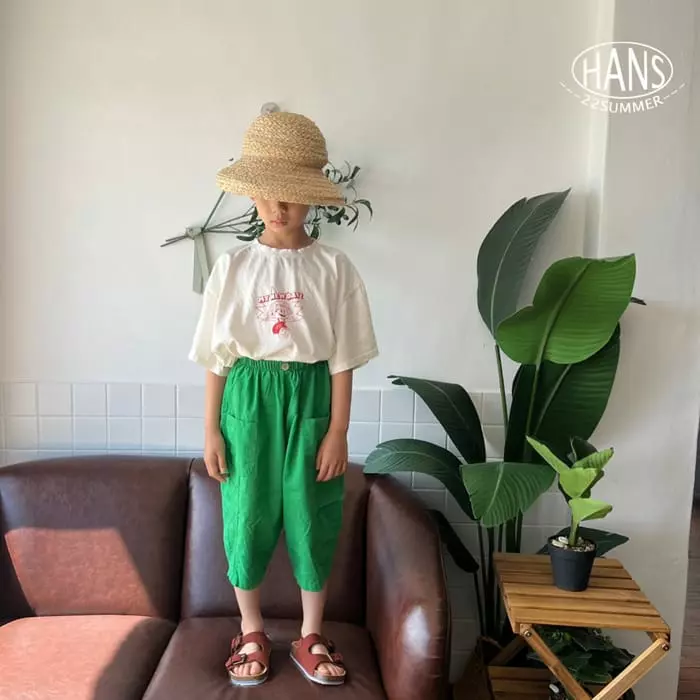 Han's - Korean Children Fashion - #todddlerfashion - Summer Pocket Pants - 4