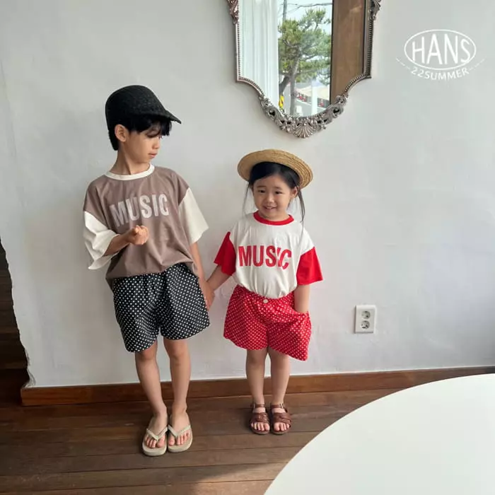 Han's - Korean Children Fashion - #toddlerclothing - Dot Shorts