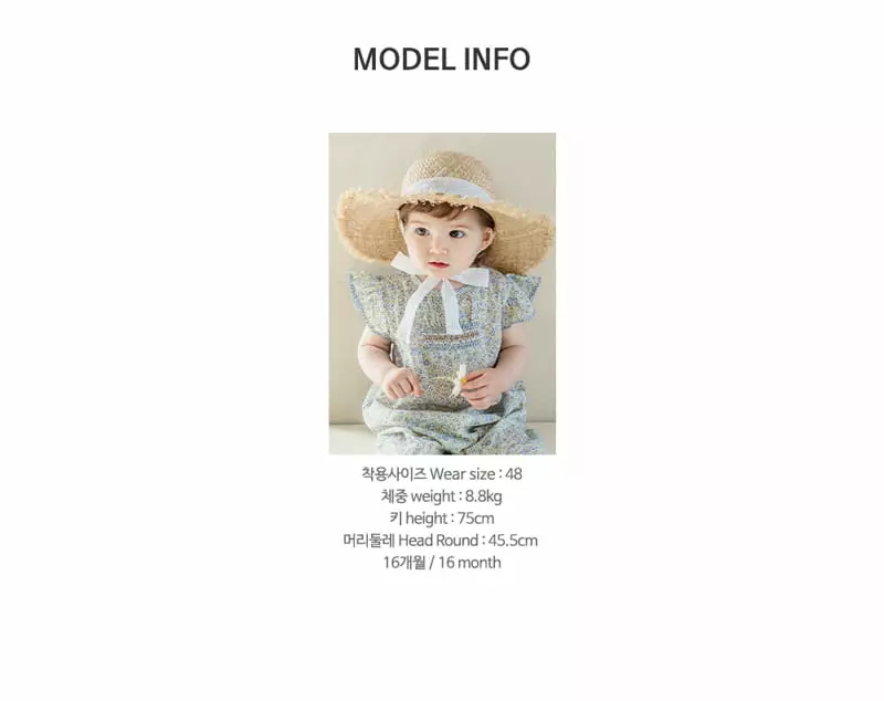 Happy Prince - Korean Baby Fashion - #babyboutique - Evelyn Lace Raphia Hat - 10