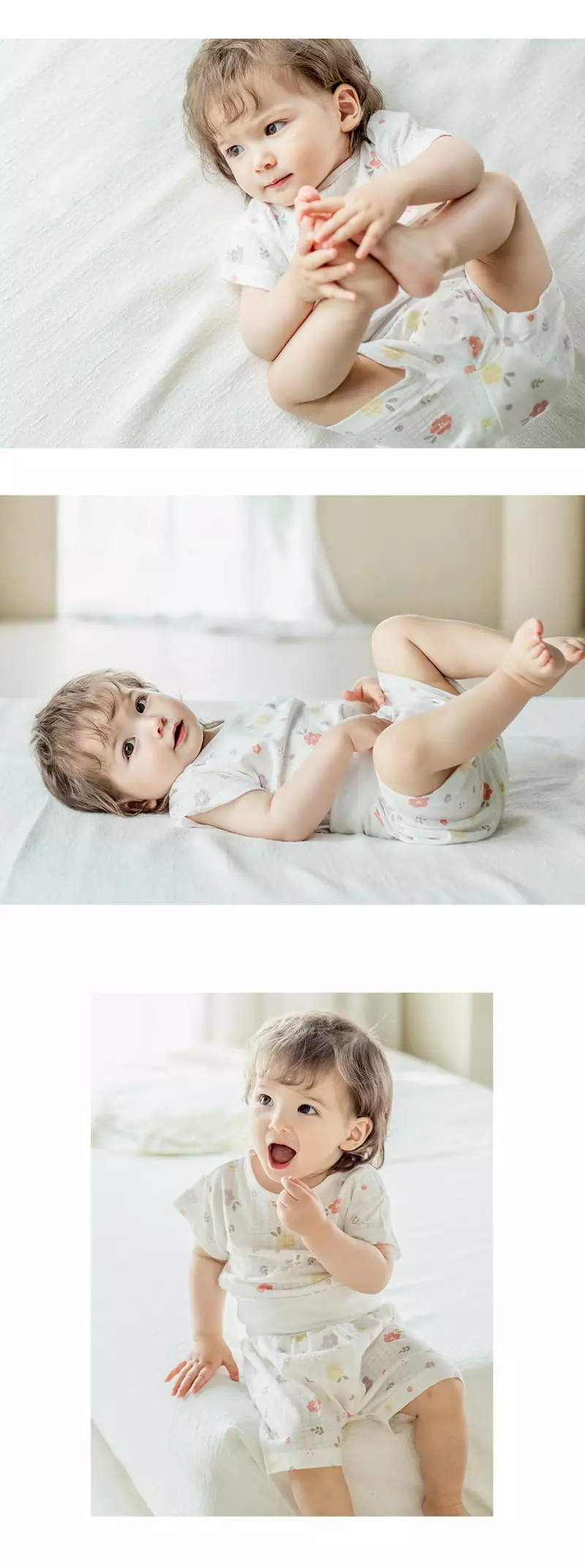 Happy Prince - Korean Baby Fashion - #babyfashion - Pora Comfy Belly Baby Longe Wear - 4