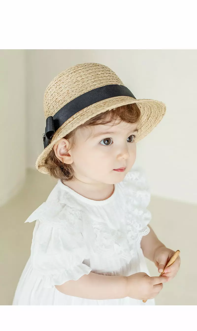 Happy Prince - Korean Baby Fashion - #babygirlfashion - Shopia Straw Hat