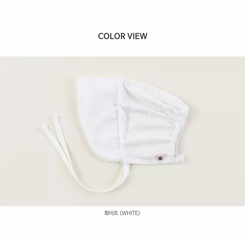 Happy Prince - Korean Baby Fashion - #babyoninstagram - Hella Lace Baby Bonnet - 8