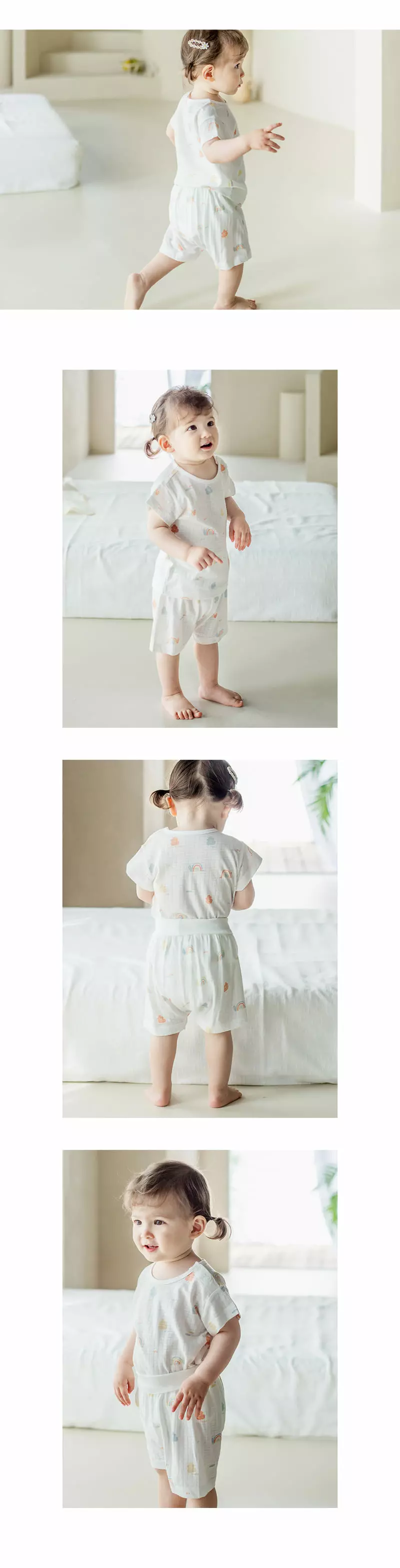 Happy Prince - Korean Baby Fashion - #babyoninstagram - Poba Comfy Belly Baby Longe Wear - 5