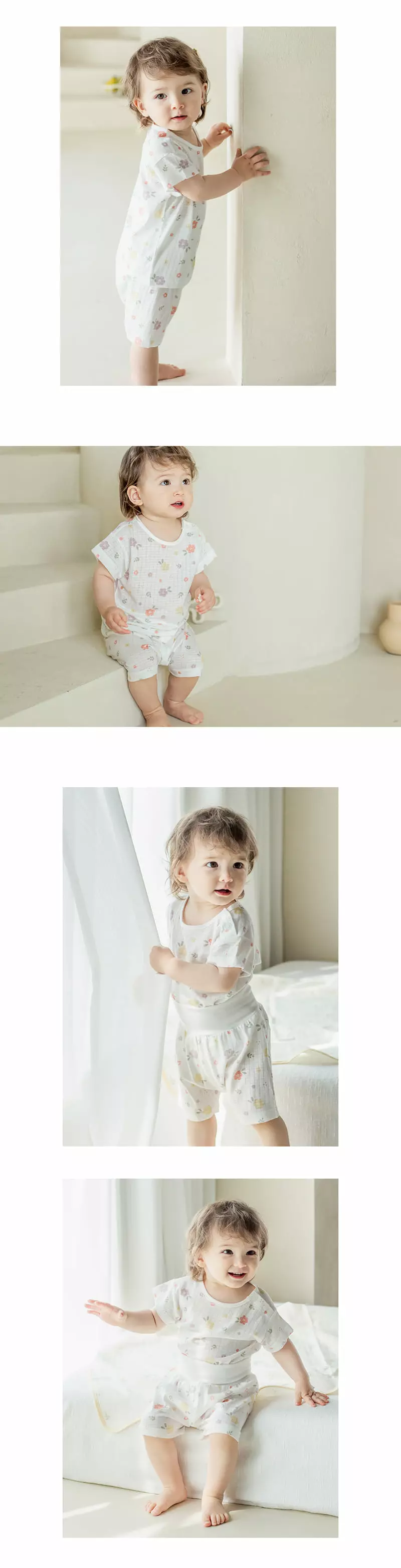 Happy Prince - Korean Baby Fashion - #babyootd - Pora Comfy Belly Baby Longe Wear - 8