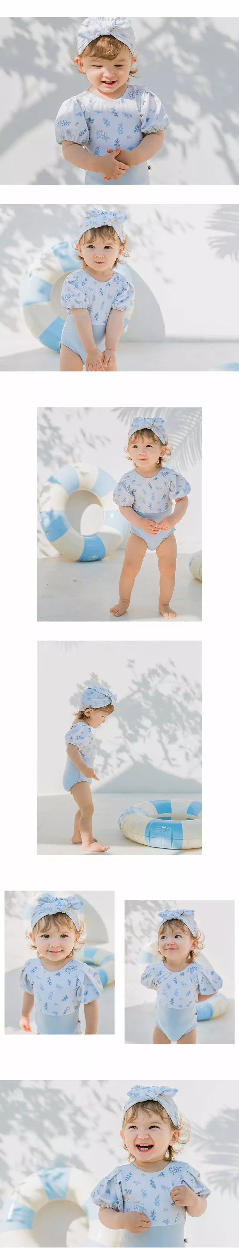 Happy Prince - Korean Baby Fashion - #babyootd - Iana Swimwear Set - 7
