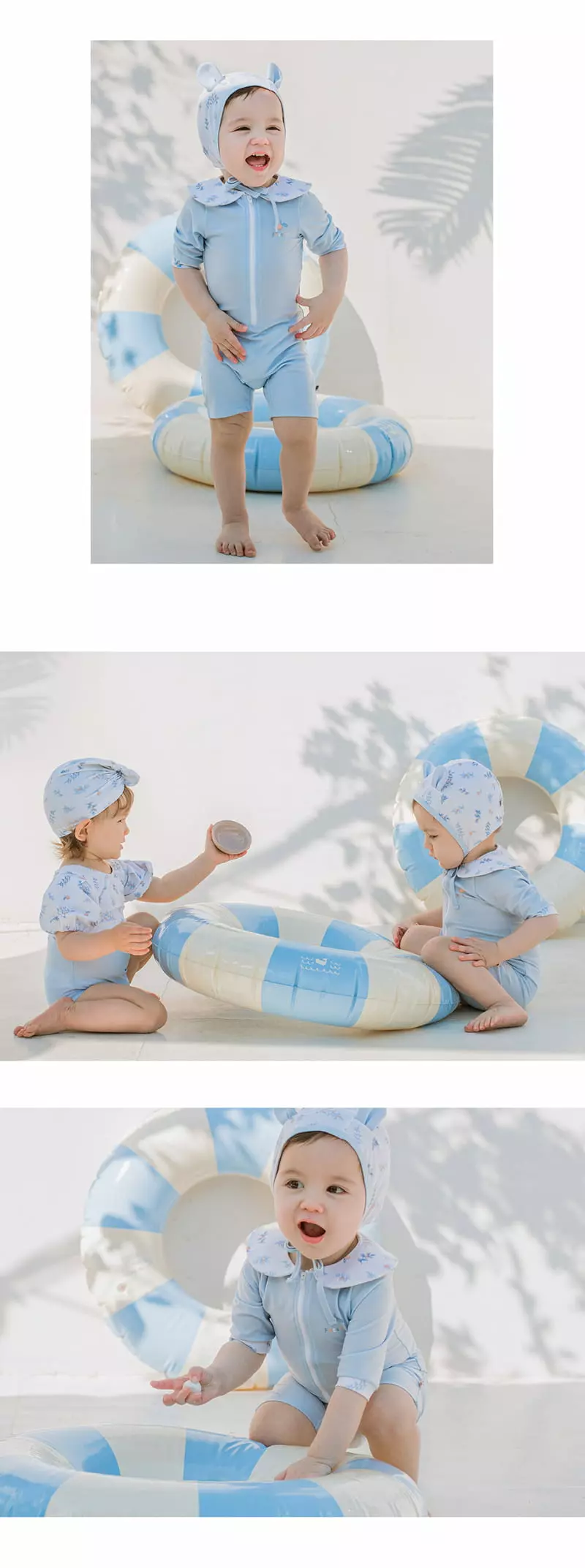 Happy Prince - Korean Baby Fashion - #babyootd - Iana Rashguard Set - 6