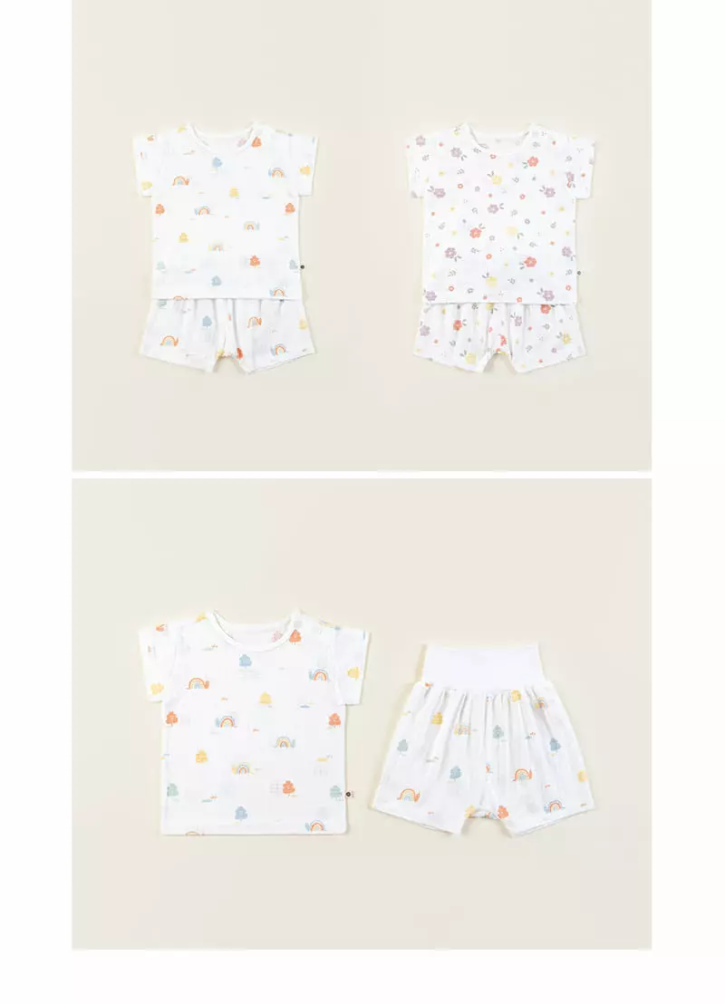 Happy Prince - Korean Baby Fashion - #babyoutfit - Poba Comfy Belly Baby Longe Wear - 7
