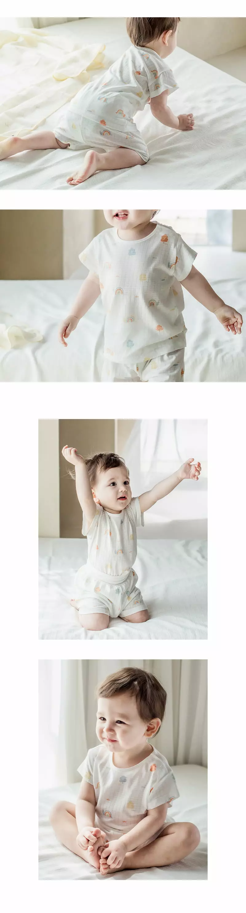 Happy Prince - Korean Baby Fashion - #babywear - Poba Comfy Belly Baby Longe Wear - 9