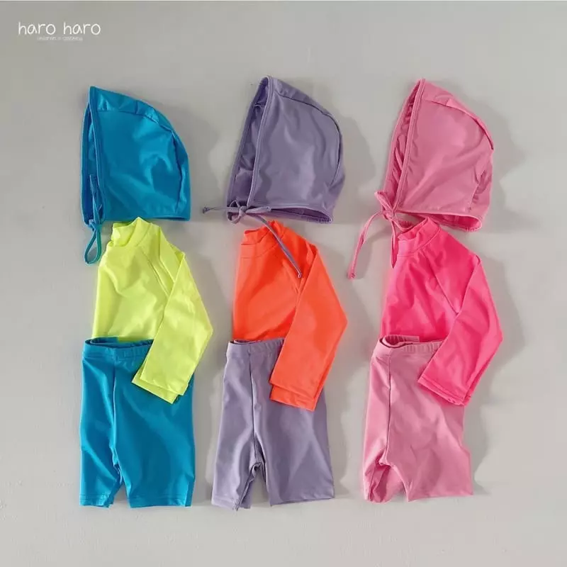 Haro Haro - Korean Children Fashion - #prettylittlegirls - Play Rashguard - 3
