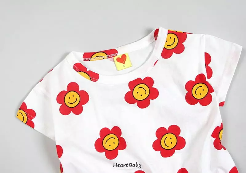 Heart Baby - Korean Baby Fashion - #babyboutiqueclothing - Daisy Short Sleeves Bodysuit - 7