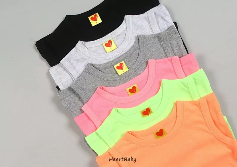 Heart Baby - Korean Children Fashion - #minifashionista - Layered Color Long Sleeveless - 3