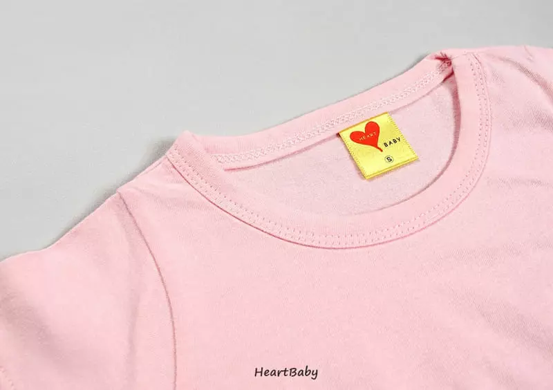Heart Baby - Korean Children Fashion - #prettylittlegirls - Heart Color Tee - 5