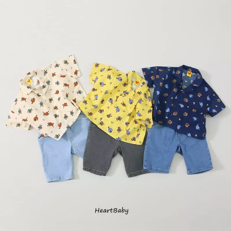 Heart Baby - Korean Children Fashion - #prettylittlegirls - Reon Collar Shirt