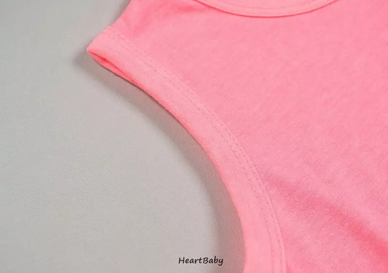 Heart Baby - Korean Children Fashion - #stylishchildhood - Layered Color Long Sleeveless - 7