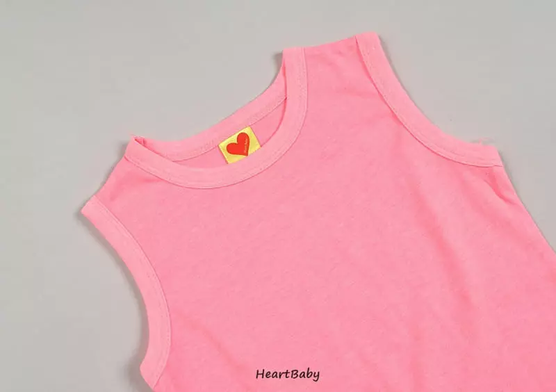 Heart Baby - Korean Children Fashion - #toddlerclothing - Layered Color Long Sleeveless - 6