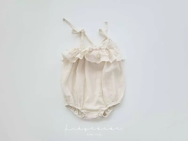Hi Byebebe - Korean Baby Fashion - #babyboutique - Eve Lace Bodysuit - 2