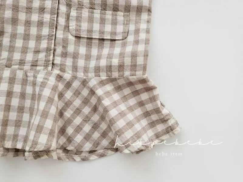 Hi Byebebe - Korean Baby Fashion - #babyboutique - Chocolat Sailor One-piece - 11