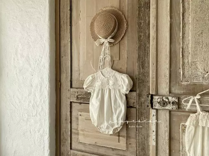 Hi Byebebe - Korean Baby Fashion - #babyclothing - Amellia Lace Bodysuit