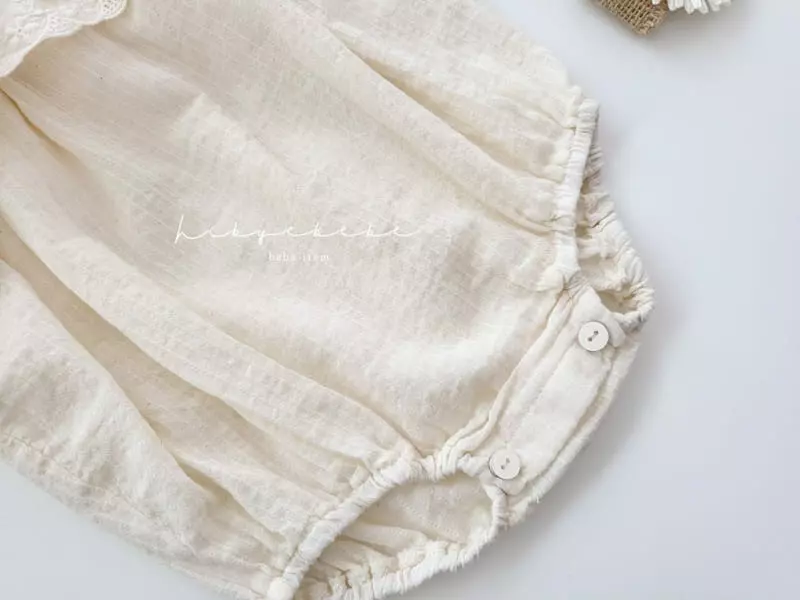 Hi Byebebe - Korean Baby Fashion - #babygirlfashion - Eve Lace Bodysuit - 7