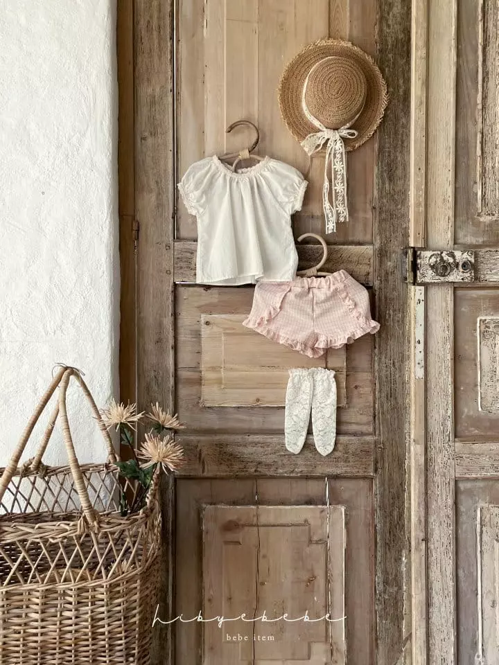 Hi Byebebe - Korean Baby Fashion - #babylifestyle - Cream Cheese Blouse - 3