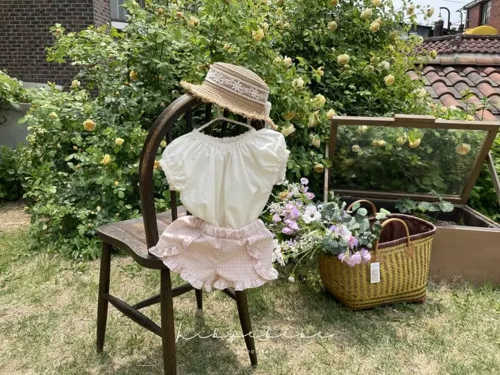 Hi Byebebe - Korean Baby Fashion - #babyoninstagram - Anne of Green Gables Straw Hat - 3