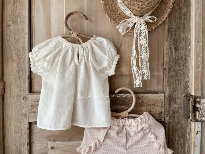 Hi Byebebe - Korean Baby Fashion - #babyootd - Cream Cheese Blouse - 5