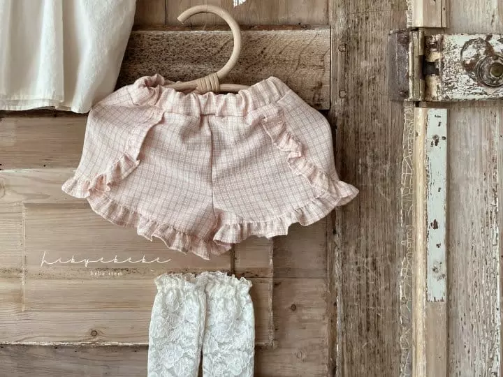 Hi Byebebe - Korean Baby Fashion - #babyoninstagram - Cheese Frill Shorts - 4