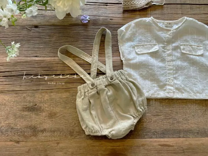 Hi Byebebe - Korean Baby Fashion - #babyootd - Joripong Dungarees Bloomer - 2