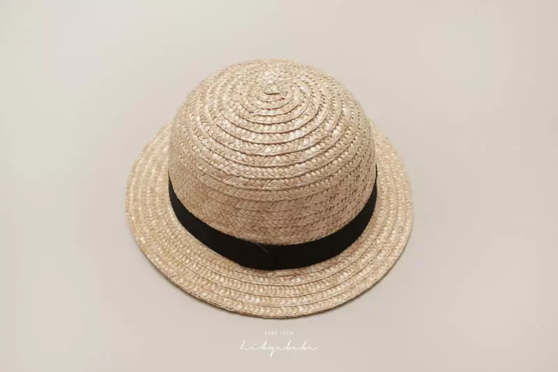 Hi Byebebe - Korean Baby Fashion - #babyoutfit - Circle Straw Hat