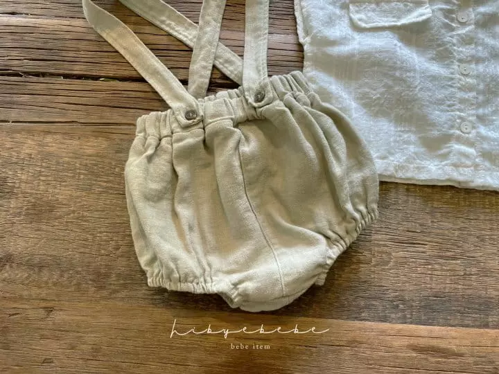 Hi Byebebe - Korean Baby Fashion - #babyoutfit - Joripong Dungarees Bloomer - 3