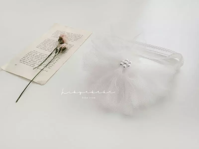 Hi Byebebe - Korean Baby Fashion - #onlinebabyshop - Lilly Lace Hairband - 2