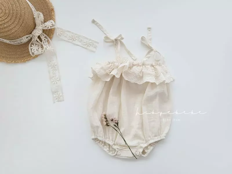 Hi Byebebe - Korean Baby Fashion - #smilingbaby - Eve Lace Bodysuit