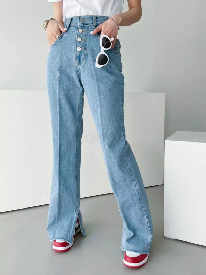 Highcolor - Korean Women Fashion - #restrostyle - Ragicgi Jeans