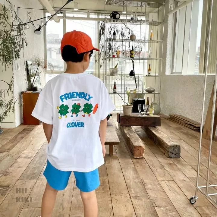Hikiki - Korean Children Fashion - #prettylittlegirls - Clover Tee - 4
