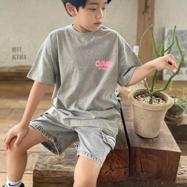 Hikiki - Korean Children Fashion - #designkidswear - Clover Tee - 7