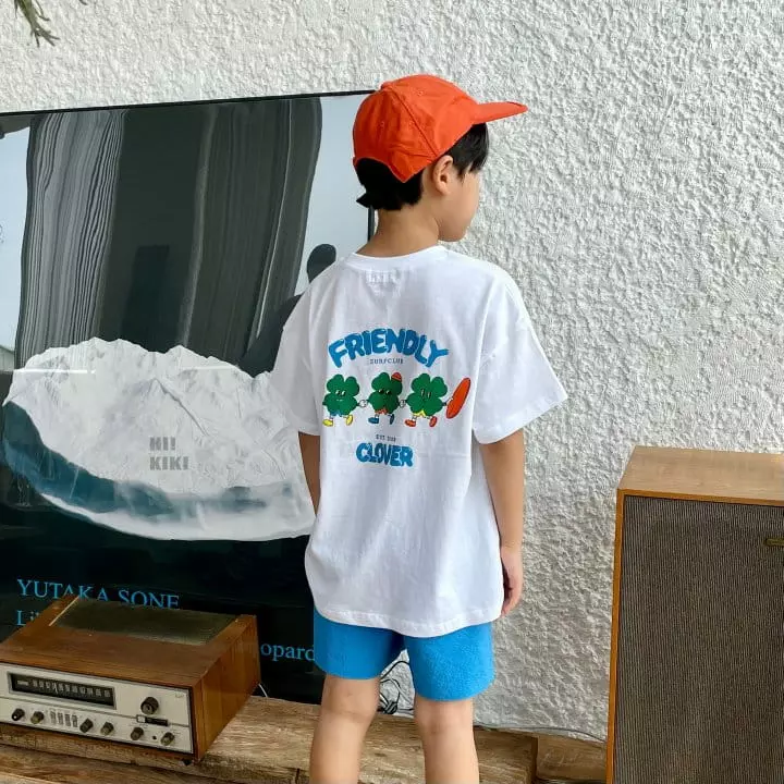 Hikiki - Korean Children Fashion - #minifashionista - Clover Tee - 2