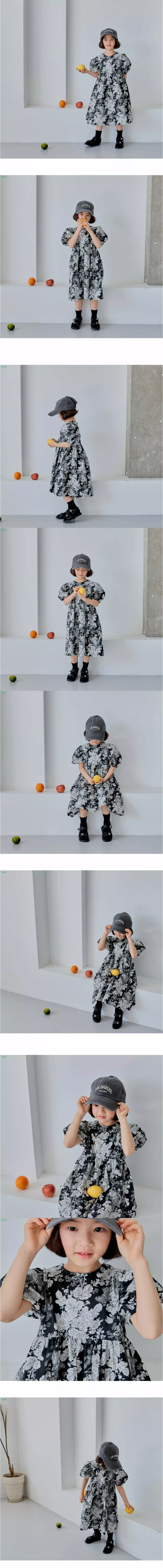 Honeybee - Korean Children Fashion - #Kfashion4kids - Flower One-piece - 2