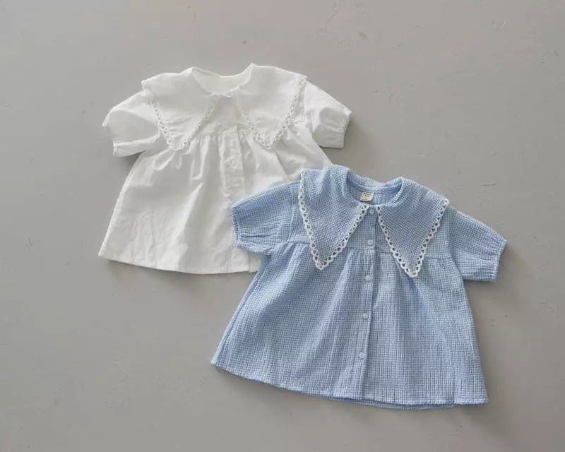 Honeybee - Korean Children Fashion - #discoveringself - Collar Blouse