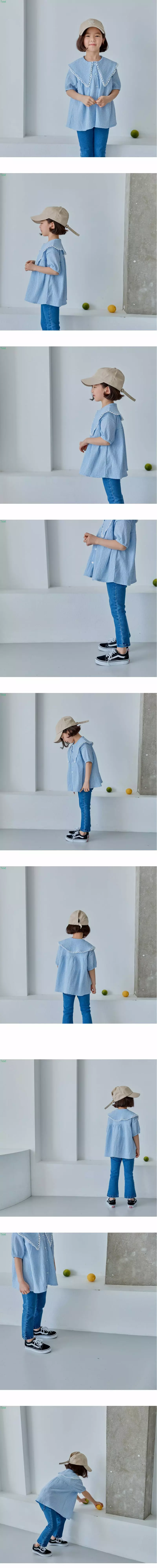 Honeybee - Korean Children Fashion - #fashionkids - Collar Blouse - 2