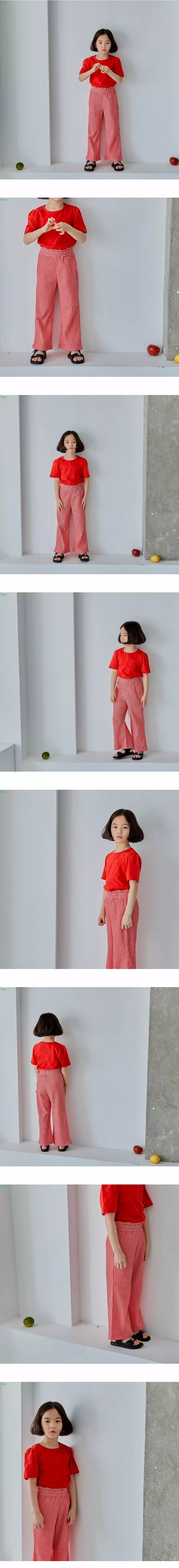 Honeybee - Korean Children Fashion - #fashionkids - Sleeve Shirring Tee - 2