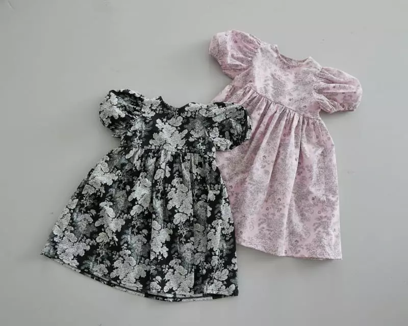 Honeybee - Korean Children Fashion - #kidzfashiontrend - Flower One-piece
