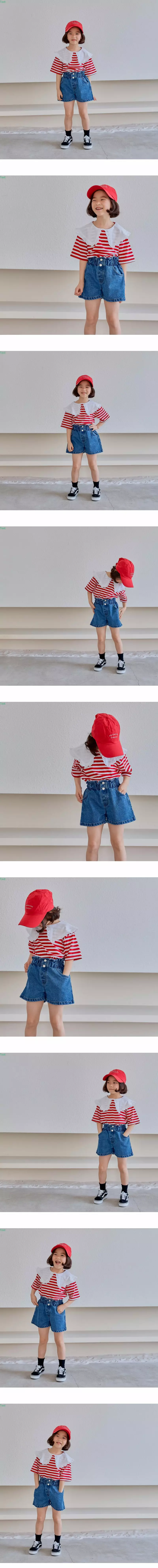 Honeybee - Korean Children Fashion - #littlefashionista - Two Button Denim Shorts - 2