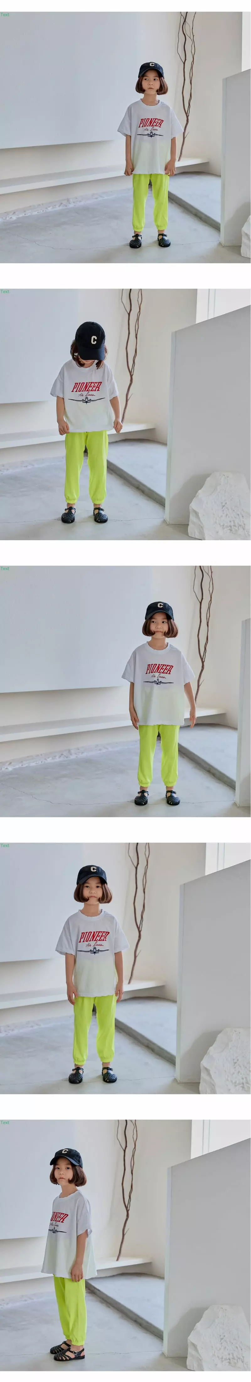 Honeybee - Korean Children Fashion - #littlefashionista - Color Jogger Pants - 4