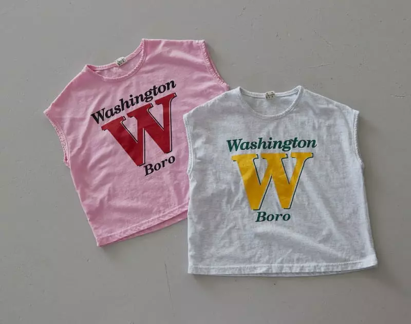 Honeybee - Korean Children Fashion - #prettylittlegirls - W Sleeveless Tee